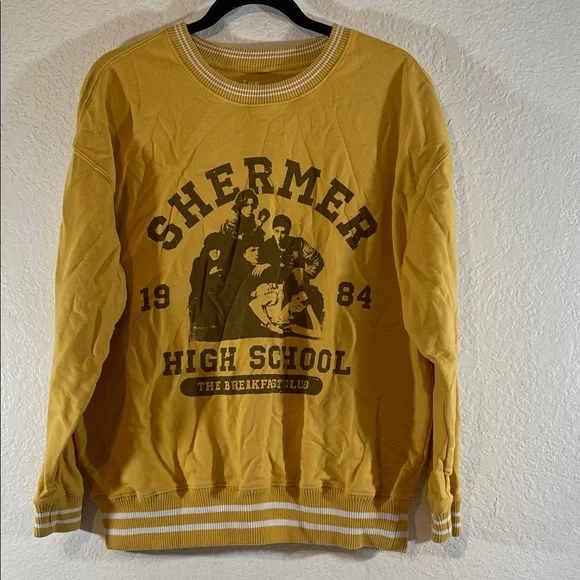 The Breakfast Club Shermer High School Varsity Long Sleeves  Sweatshirt Size XL - Picture 2 of 5